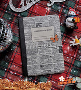 Old Newspaper Composition Book Kindle Paperwhite Case Cover, Kobo, Free Personalization